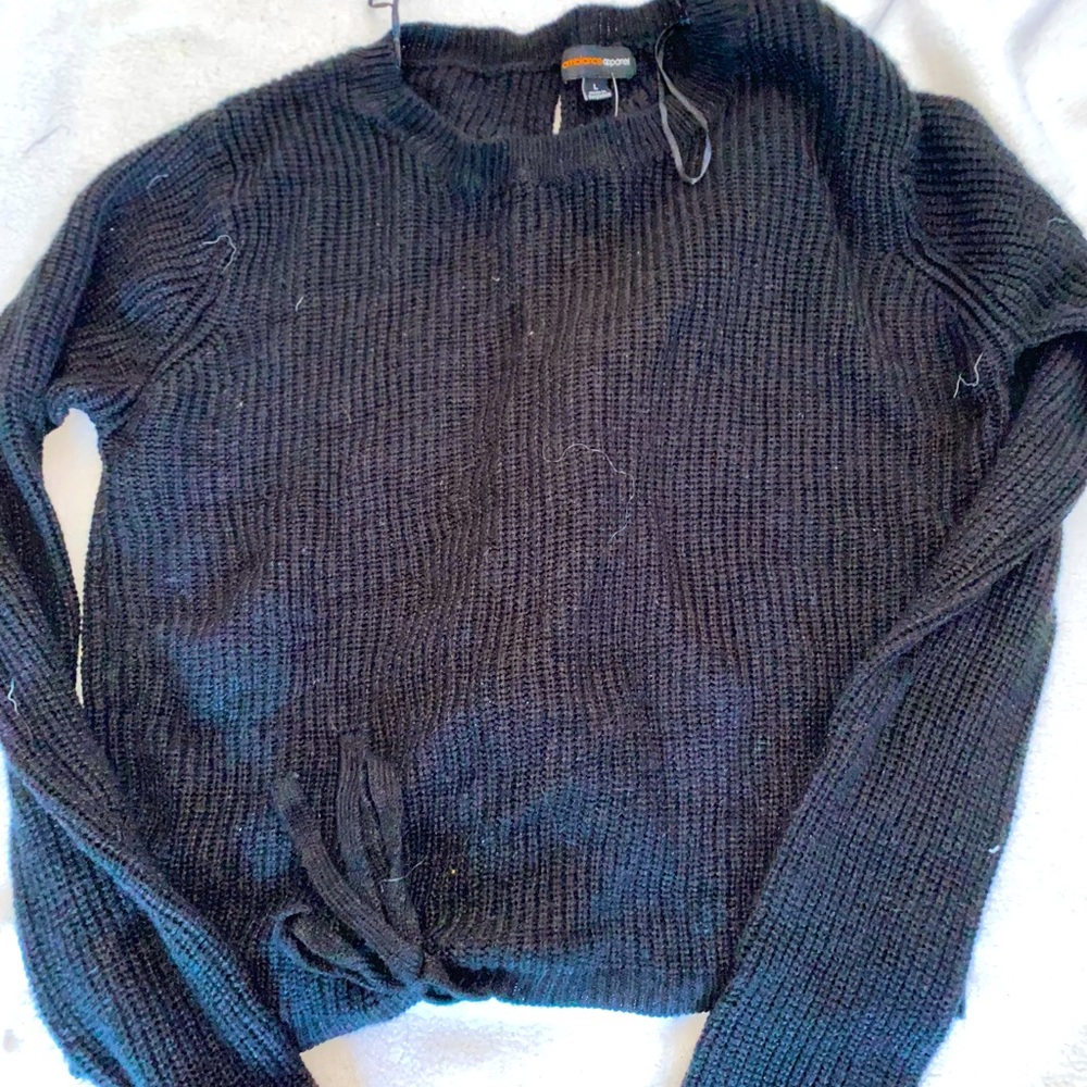 Never worn black sweater!